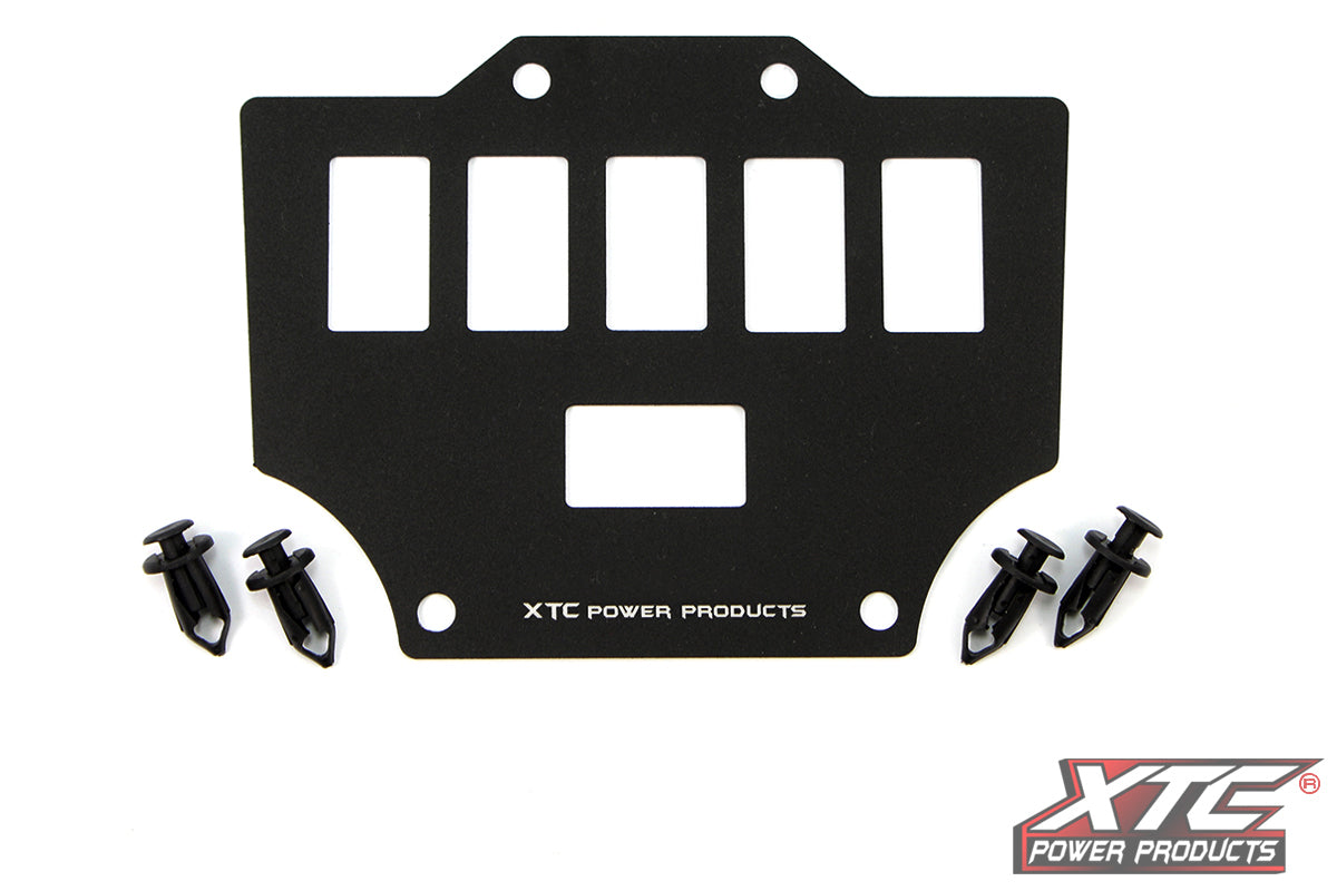 6 Switch Mount Plate Hon - 630-0123 - XTC POWER PRODUCTS