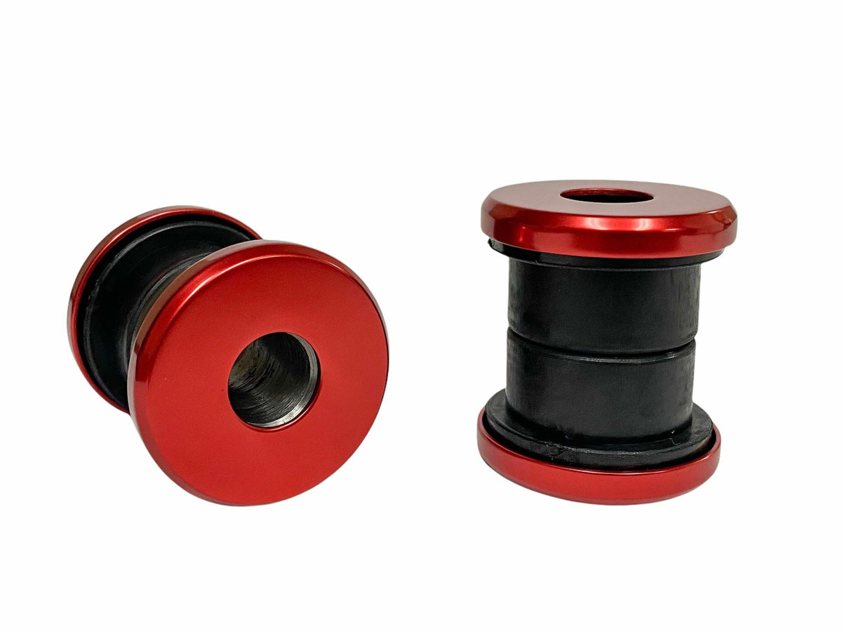 Handlebar Riser Damper Kit Polyurethane Bushing Red Anodi - 812-52402 - Pro-One Performance