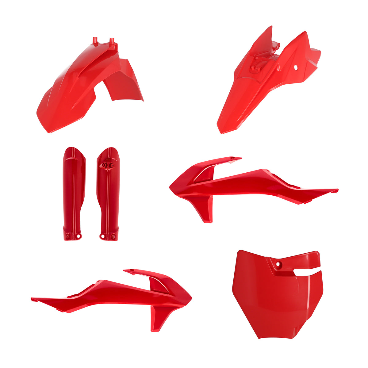 Full Plastic Kit Red Gas - 29805-80004 - Acerbis