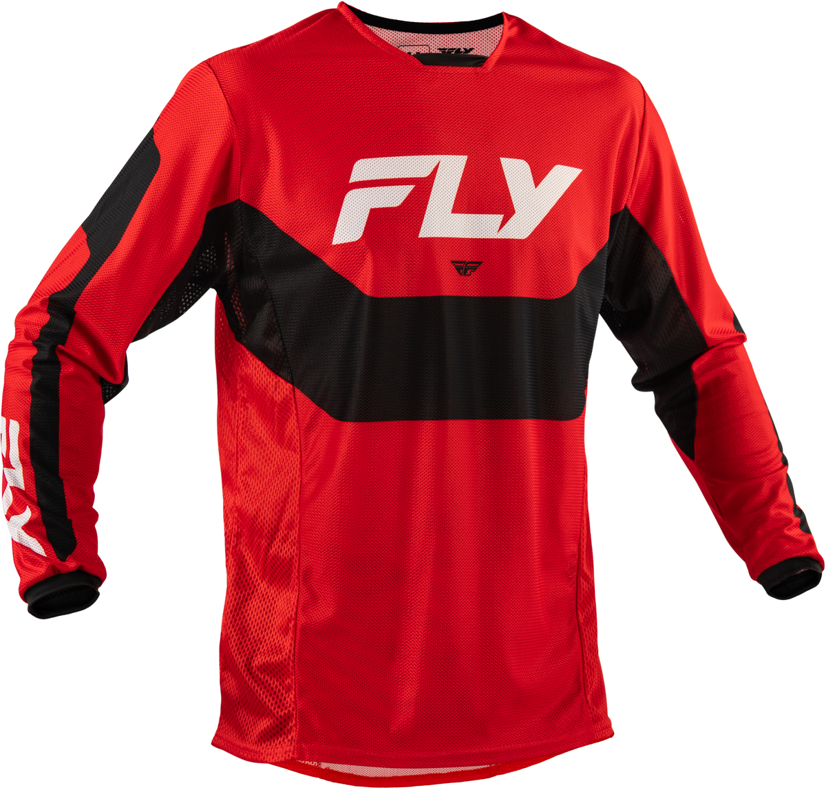 Kinetic Mesh Jersey Red/Black/White Lg - 380-312L - Fly Racing