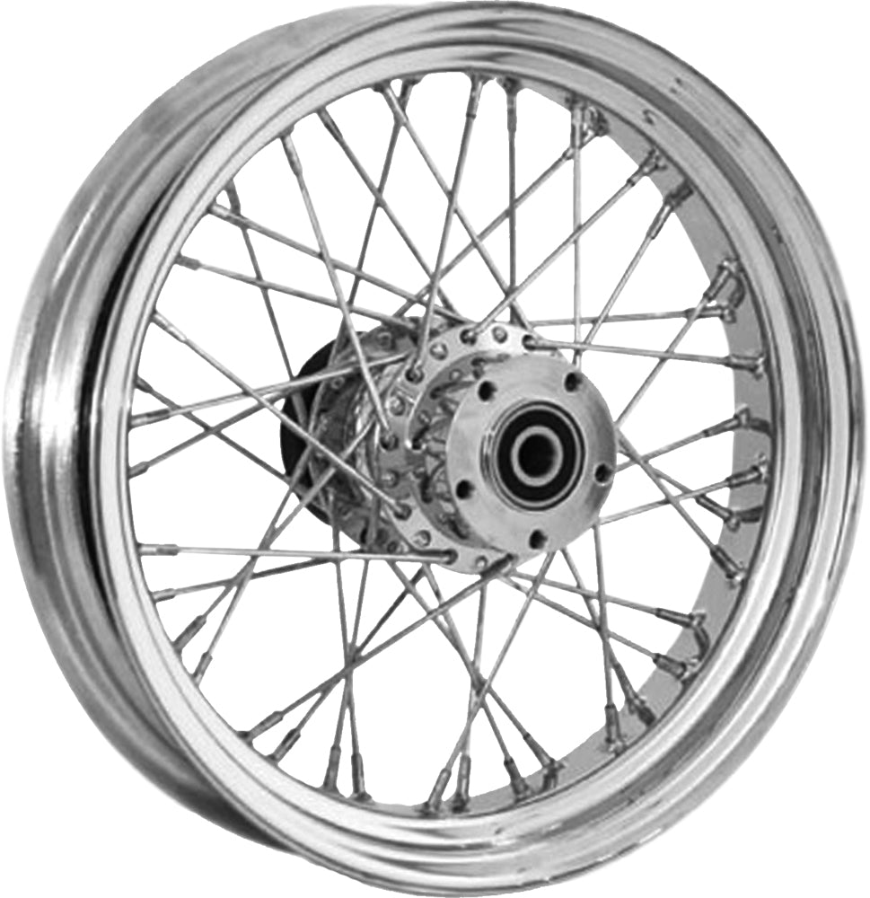 Rr 40-Spk Chrome 16x3.5 Bt/Xl-Hub 3/4" Axl Pre 99 - 576-04106 - HardDrive