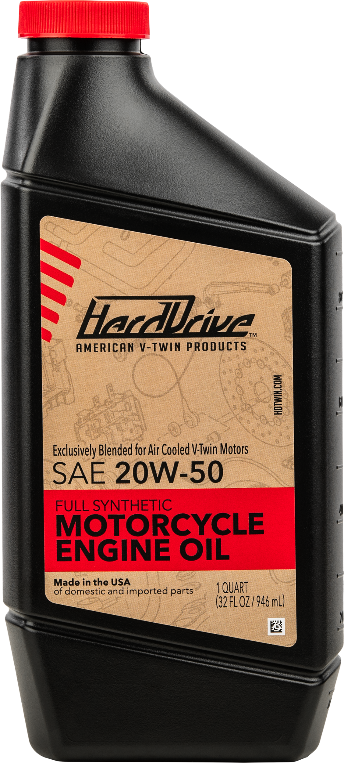 Full Syn Engine Oil 20w50 1 Qt (12/Case  Sold Ea) - 822-1041 - HardDrive