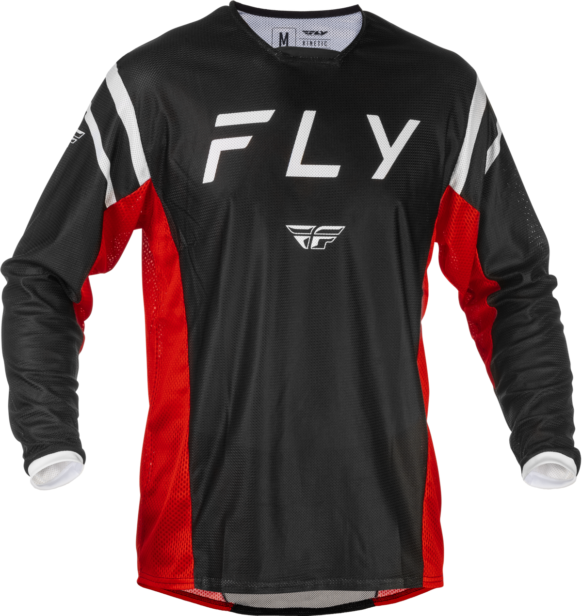 Kinetic Mesh Center Jersey Black/White/Red 2x - 379-3162X - Fly Racing