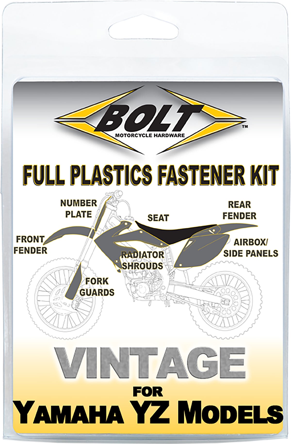 Full Plastic Fastener Yam - 020-00914 - BOLT