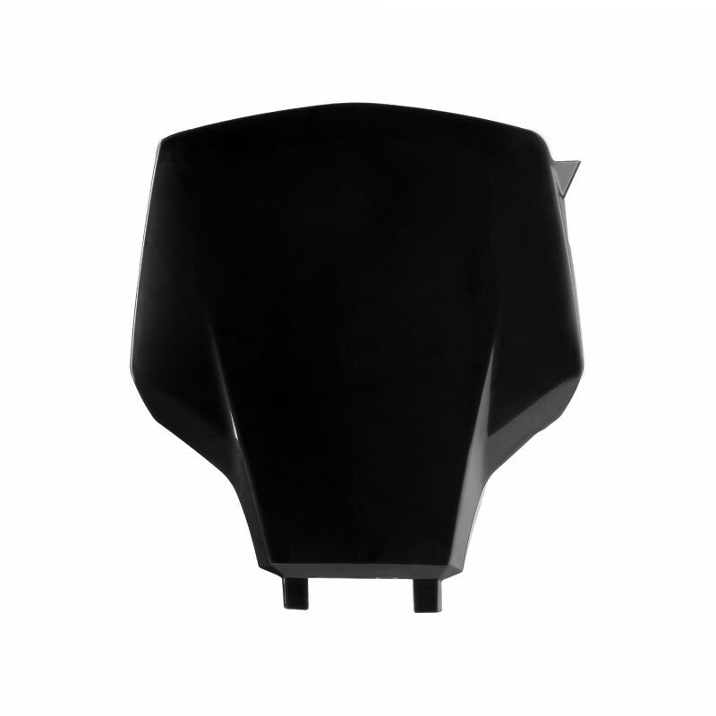Front Number Plate Black - 64-91698 - Polisport Plastics