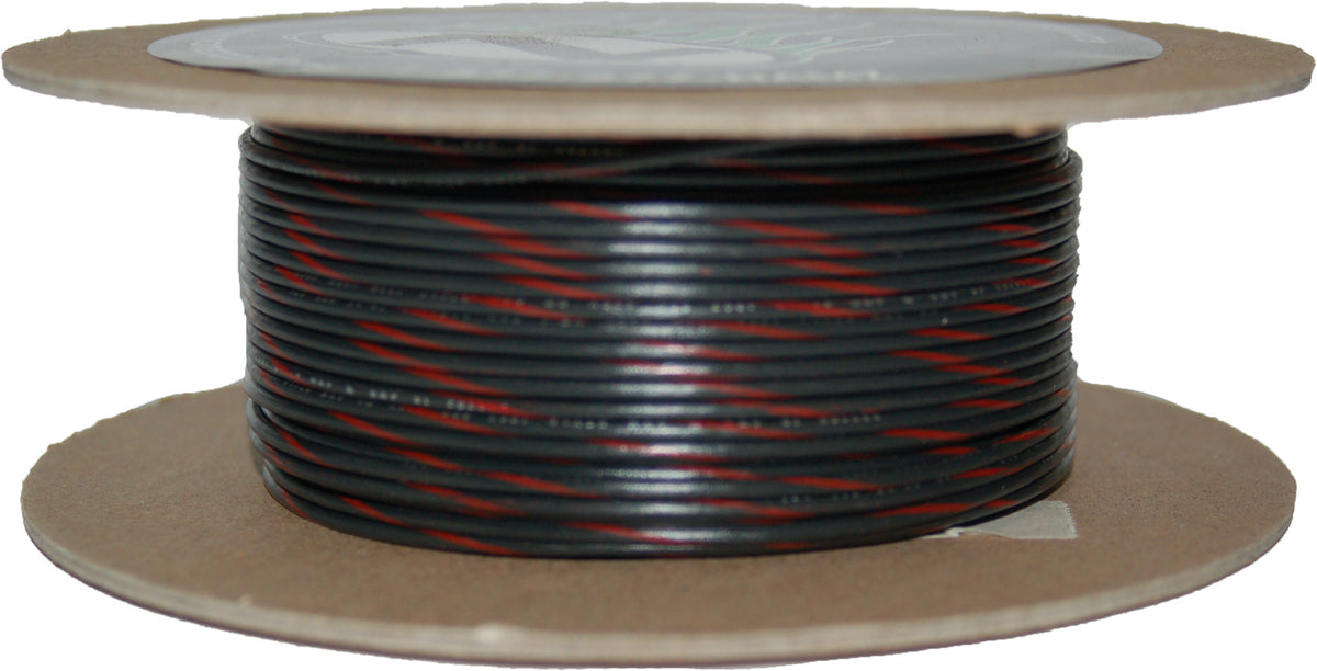 #18-Gauge Black/Red Stripe 100' Spool Of Primary Wire - 850-08935 - Namz