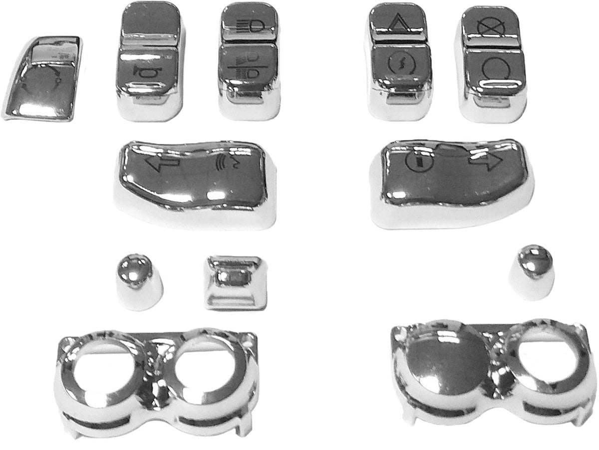 Switch Cap Kit Chrome `16-25 Flht/Fltr Exc Se Models - 820-52461 - HardDrive