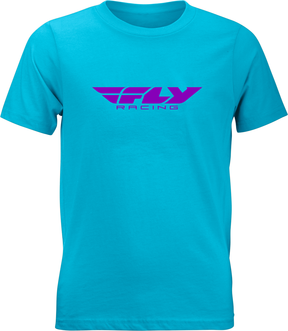 Youth Fly Corporate Tee Blue/Purple Ys - 352-0675YS - Fly Racing