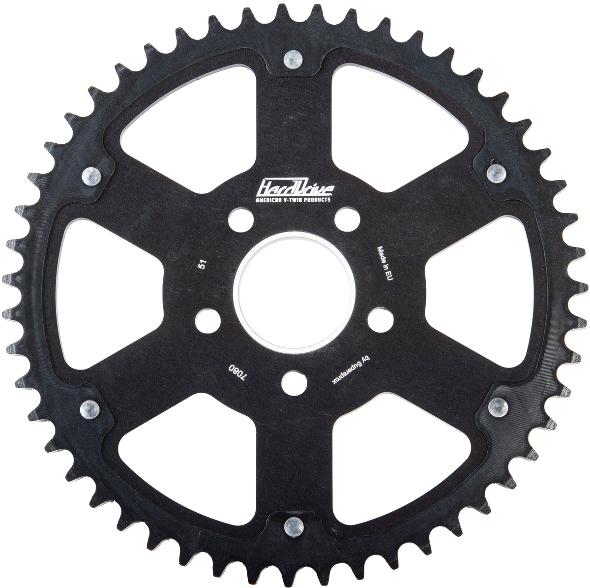 Carbon Tooth Sprocket 48t Black / Black  84-22 - 820-51600 - HardDrive