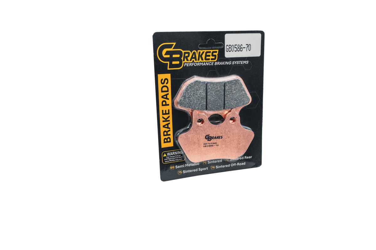 Brake Pads Hh Sintered Fr/Rr - 17-58670 - GBRAKES