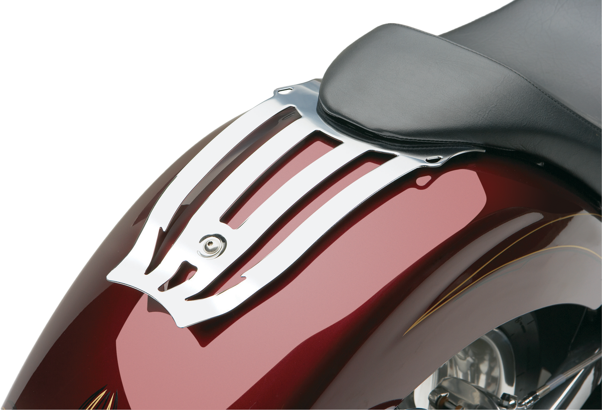 Solo Luggage Rack Chrome Formed Vtx1300cx Fury 10-19 - 82-97554 - Cobra