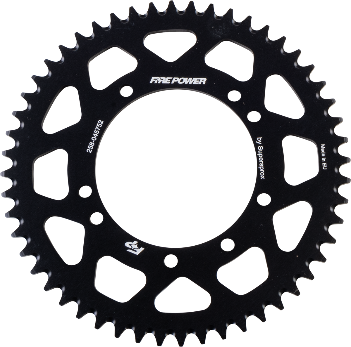 Rear Sprocket Aluminum 52t Blk - 258-045752 - Fire Power