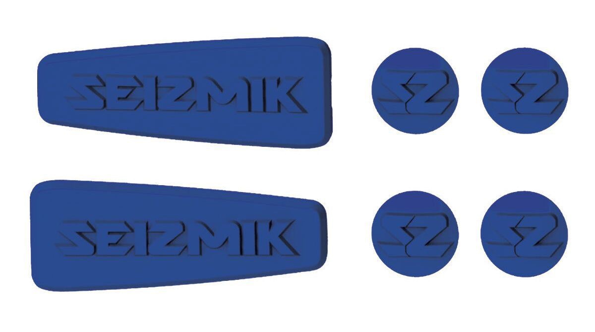 Pursuit Mirror Insert Kit Blue - 63-18077 - SEIZMIK