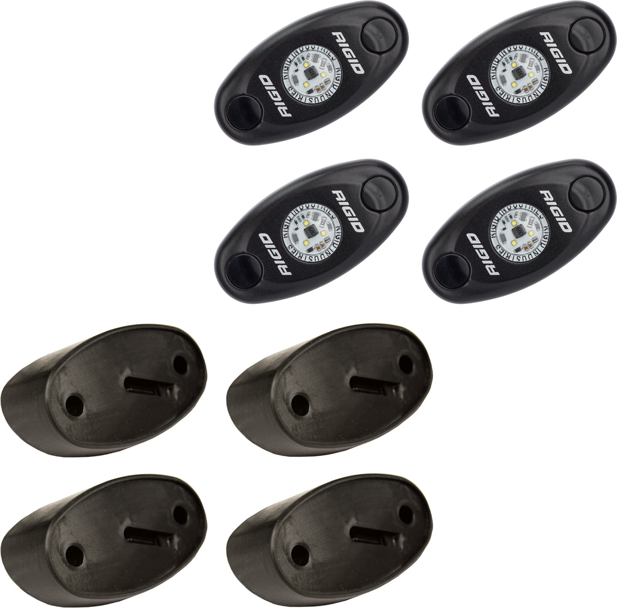Rock Light Kit Red /4 - 652-400213 - RIGID Industries