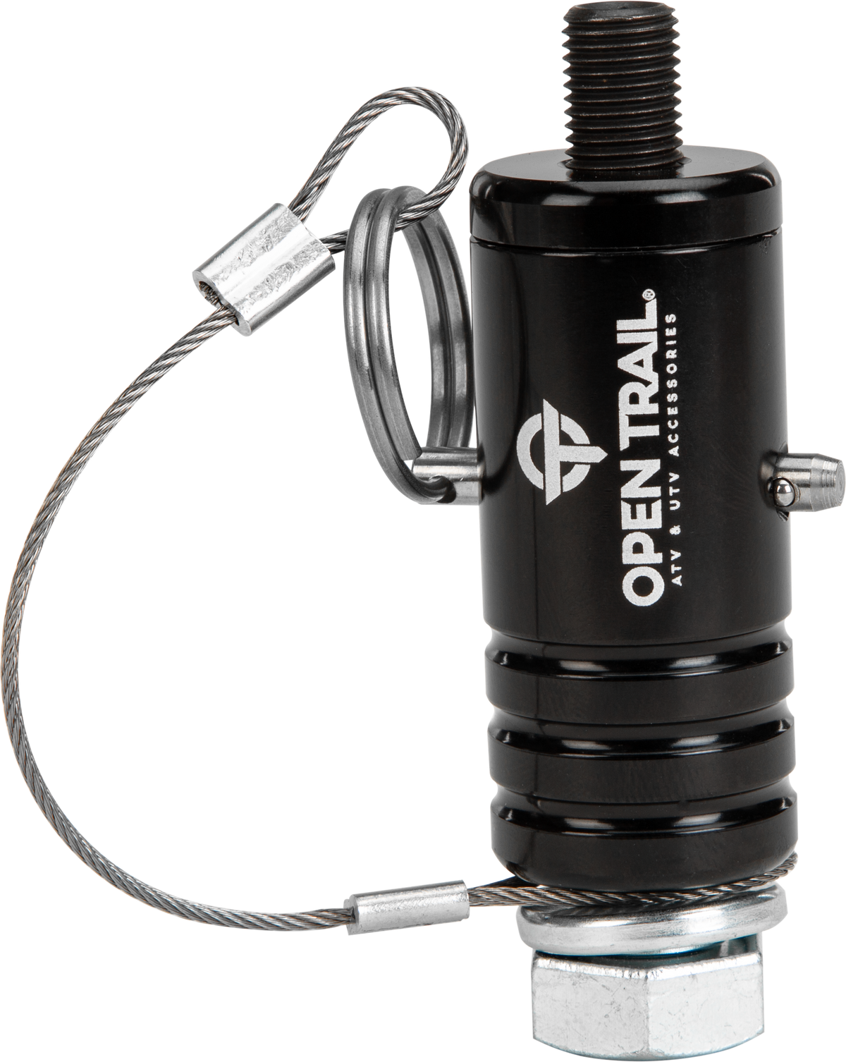 Quick-Release Whip Mount Black - 12-8501 - Open Trail