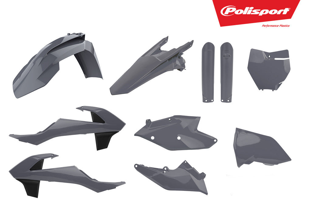 Plastic Body Kit Nardo Grey - 64-90825 - Polisport Plastics