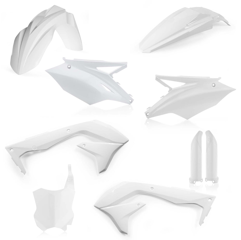 Full Plastic Kit White - 24495-70002 - Acerbis