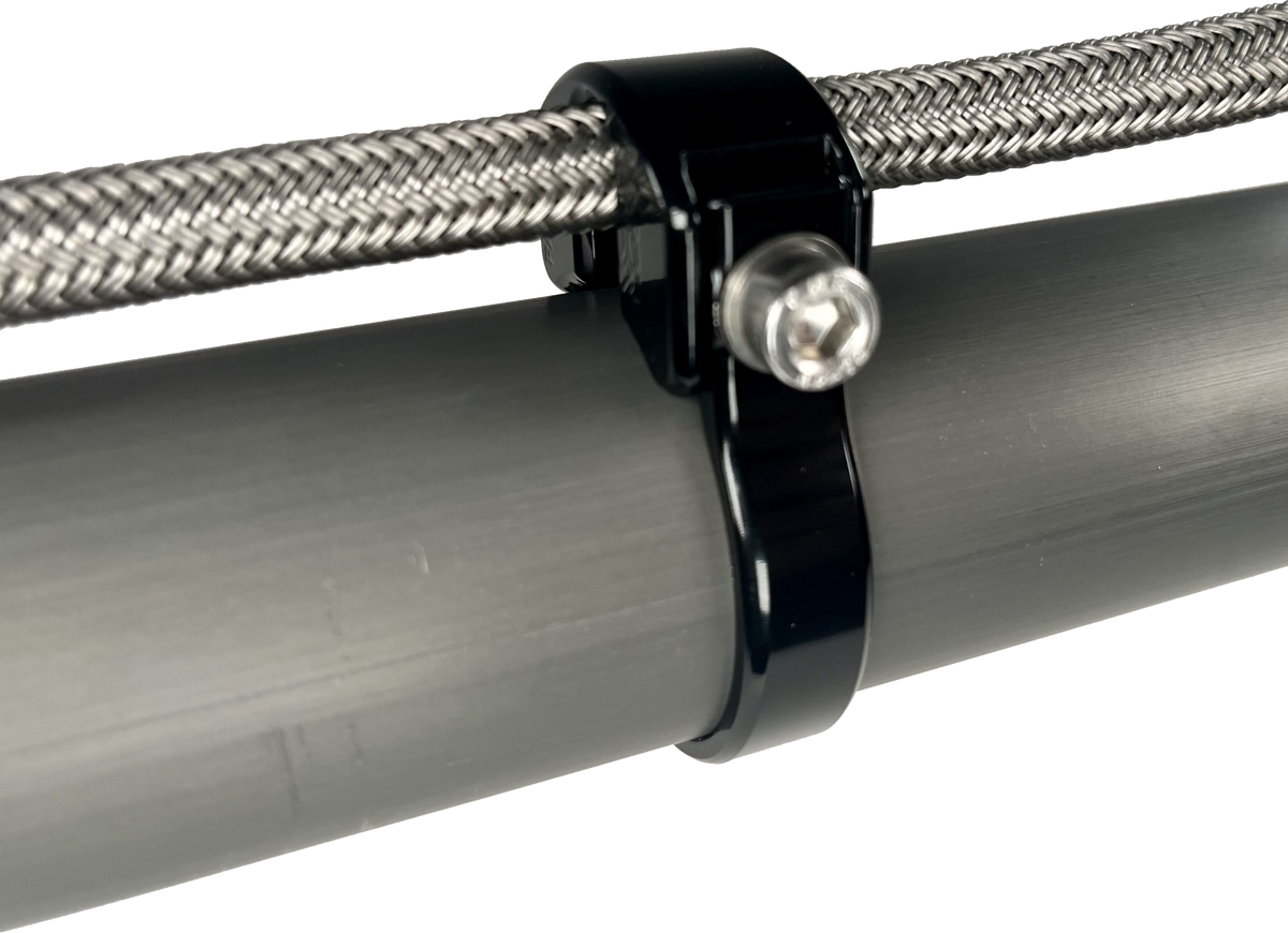 Tubing Mounted Cable/Line Black - 12-9400 - AXIA ALLOY