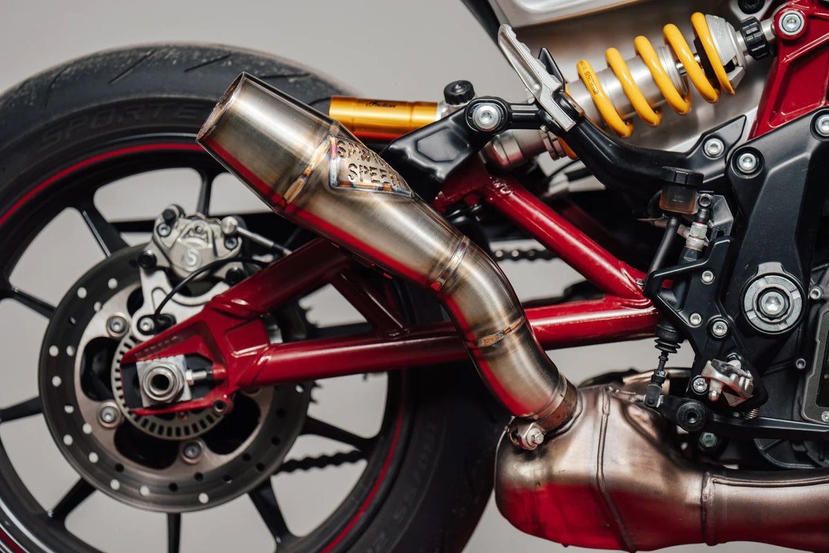Ftr 1200 Slip-On Cannon Brushed Ss - 930-04010 - Sawicki Speed Shop