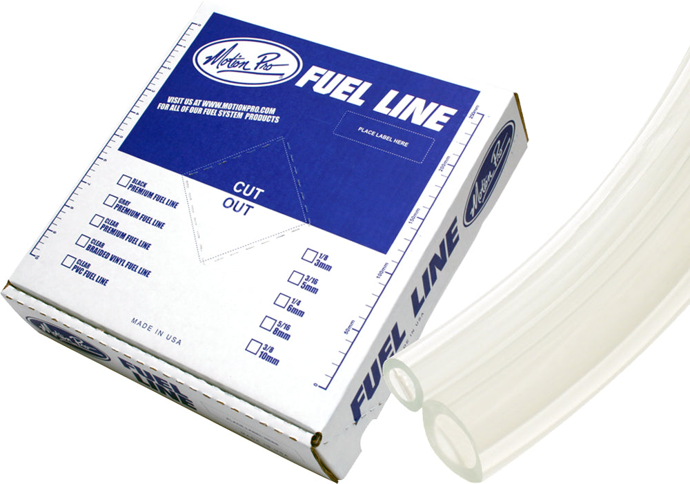 Premium Fuel Line Clear 1/4"X25' - 12-0044 - Motion Pro