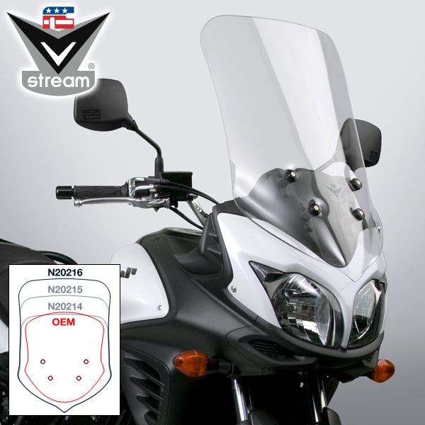 Vstream Touring Windscreen Clear - 562-5023C - National Cycle