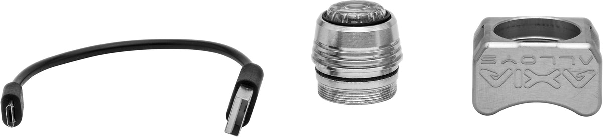 Led Rechargeable Dome Light Silver - 12-9311 - AXIA ALLOY