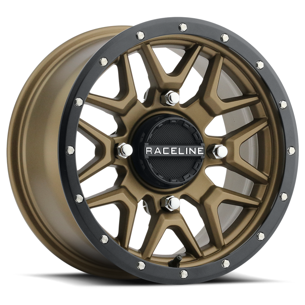 Krank Wheel 15x7 4/137 5+2 (+10mm) Blk/Bronze - 570-1668 - Raceline