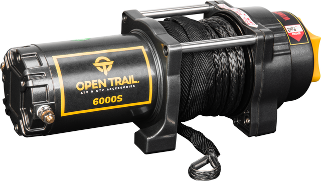 6000lb Winch Synthetic Rope - 459-0133 - Open Trail