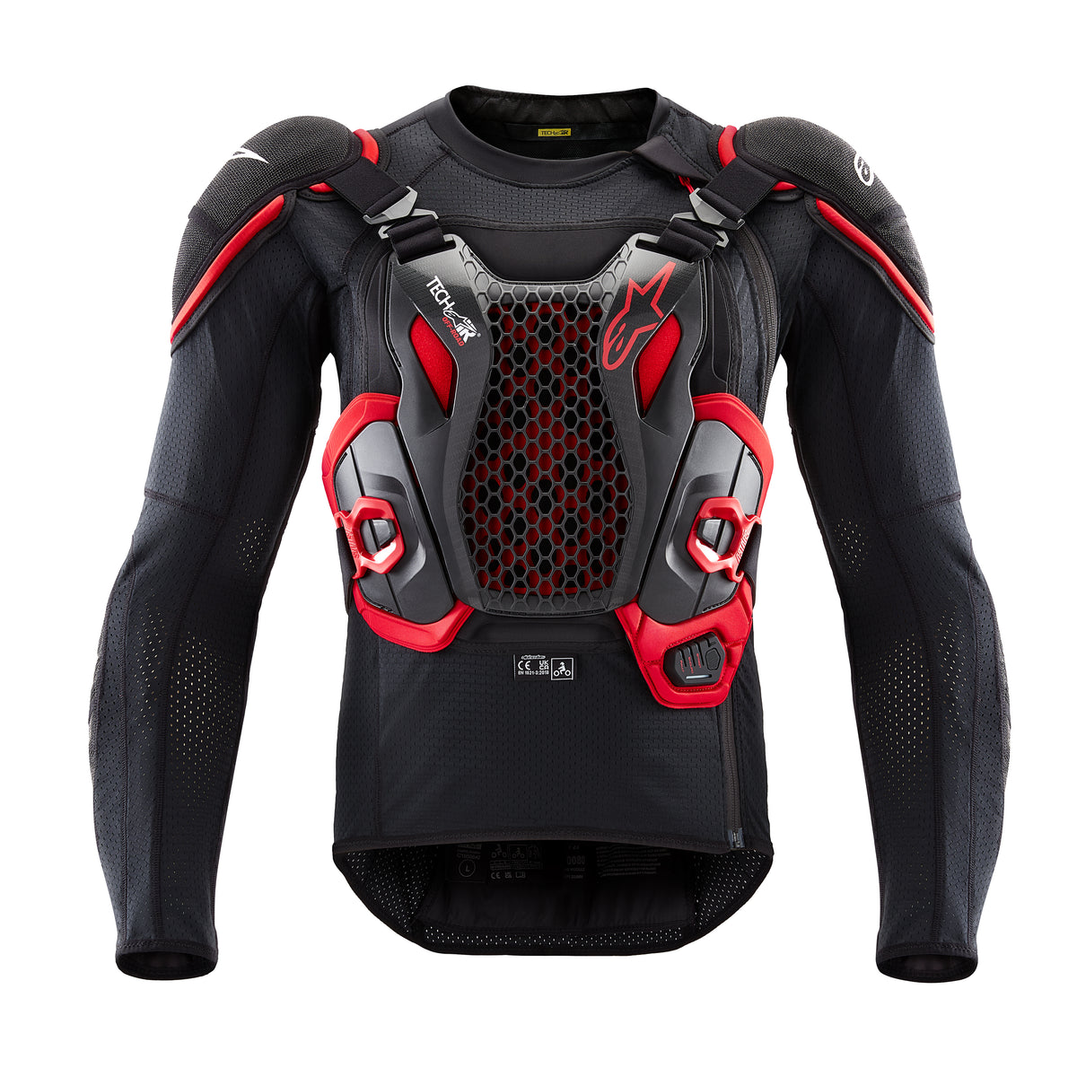 Tech-Air Off-Road System Black/Red Md - 482-00241M - alpine star