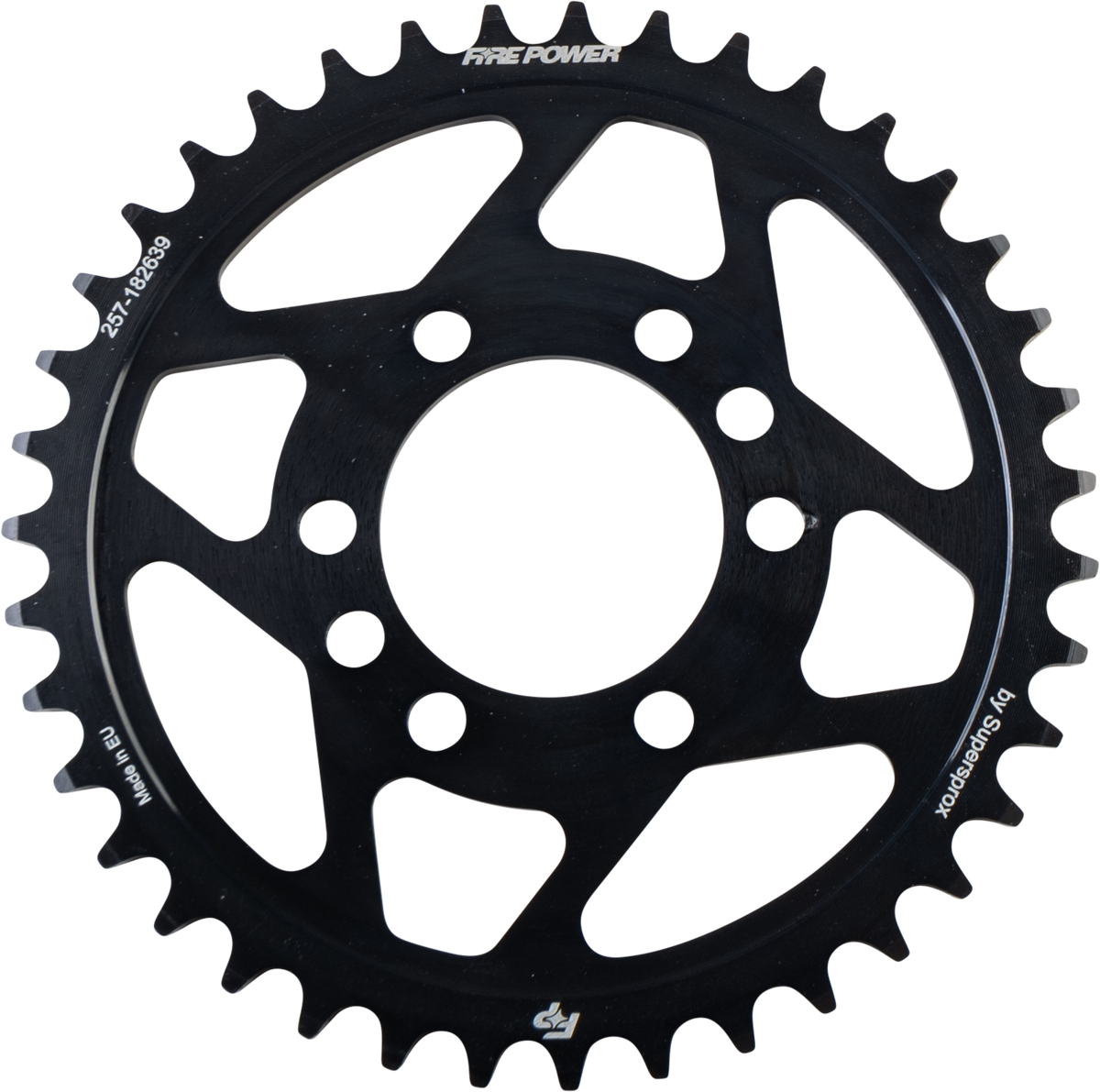 Rear Sprocket Steel 39t Blk - 257-182639 - Fire Power