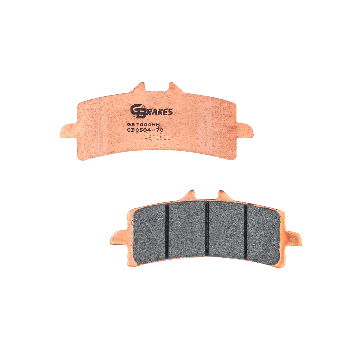 Brake Pads Sintered - 17-58470 - GBRAKES