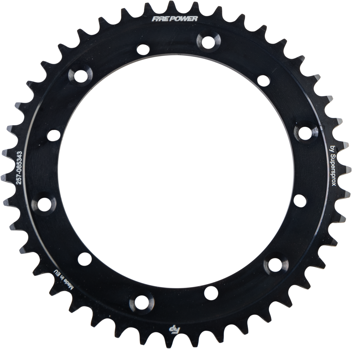 Rear Sprocket Steel 43t Blk - 257-085343 - Fire Power