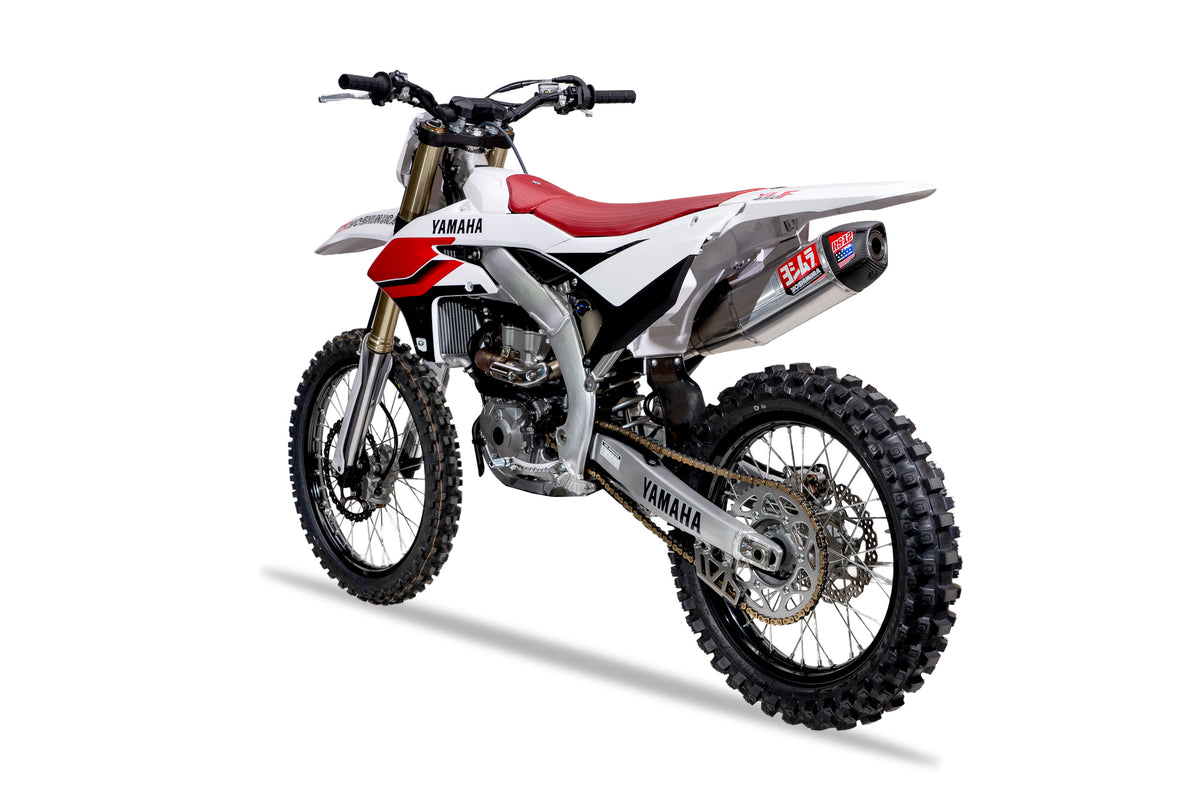 Exhaust Rs-12 Slip-On Ss/Al/Cf - 961-6430 - Yoshimura