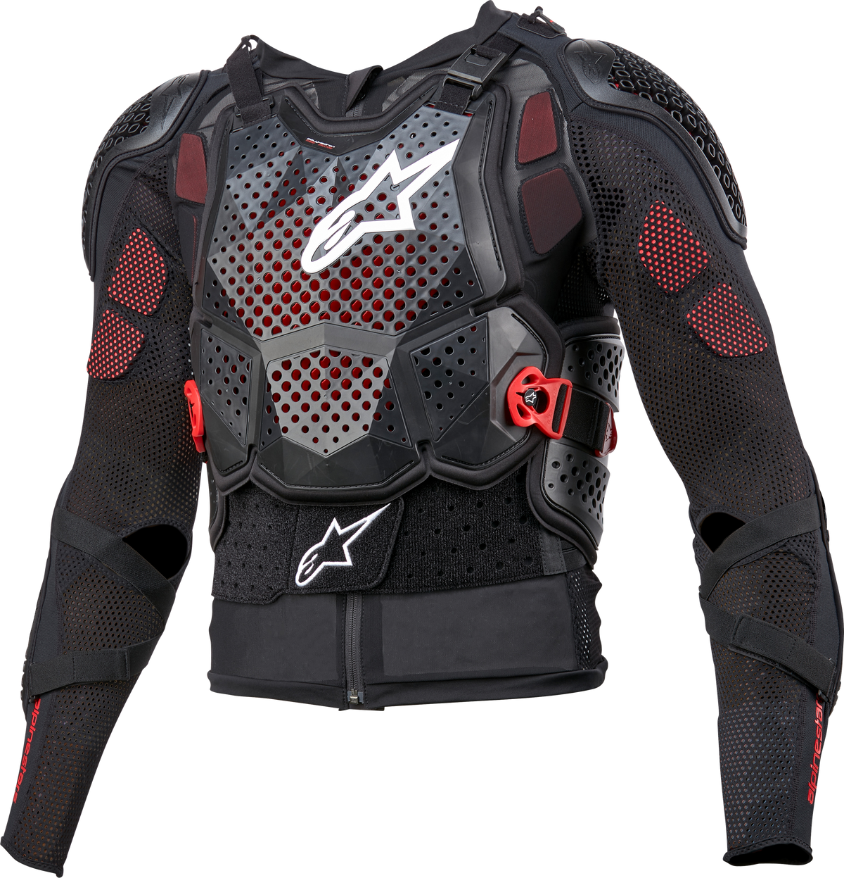 Bionic Tech V3 Protection Jacket Blk/Wht/Red 2x - 482-64482X - alpine star
