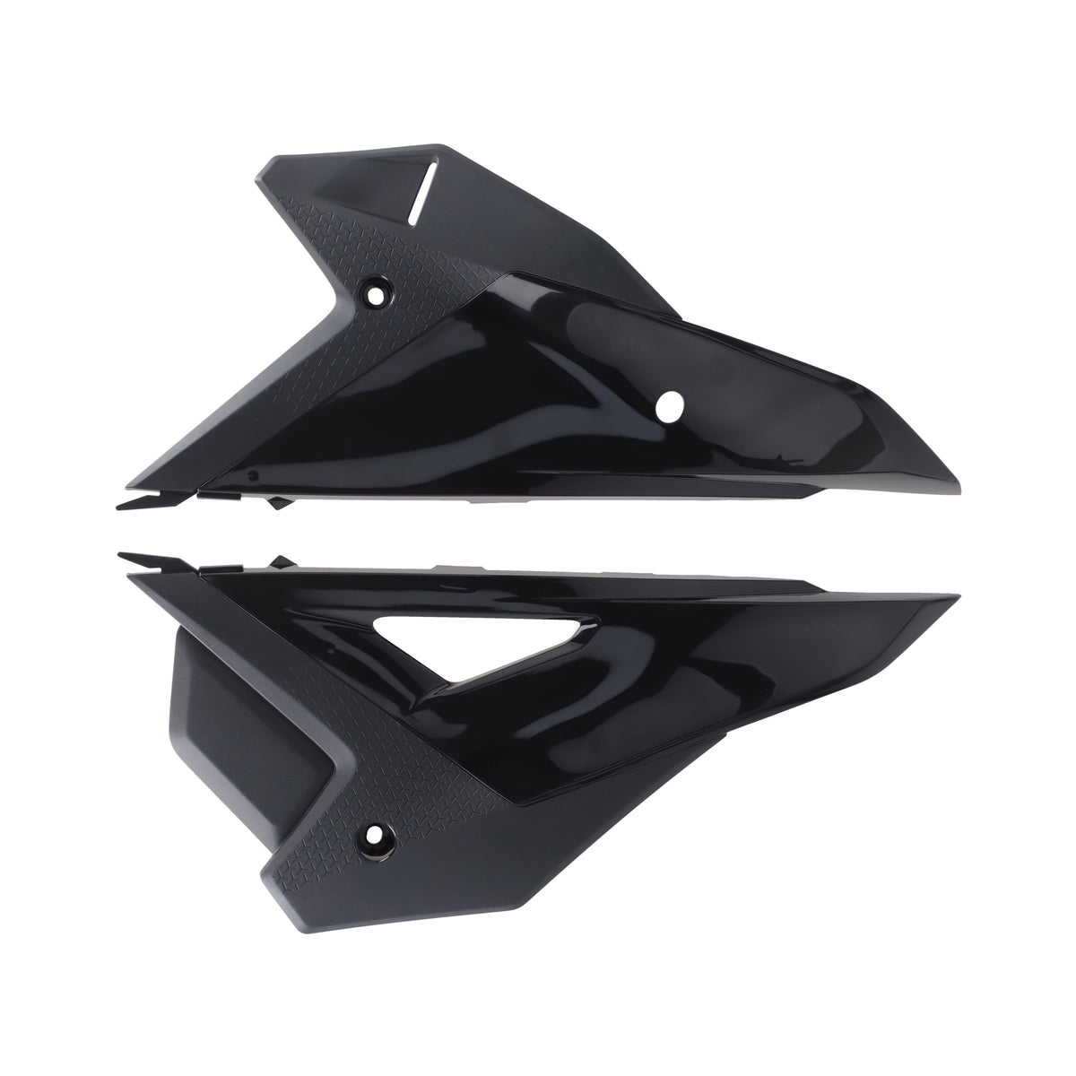Side Panels- Upper+Lower Crf Black - 29860-30001 - Acerbis