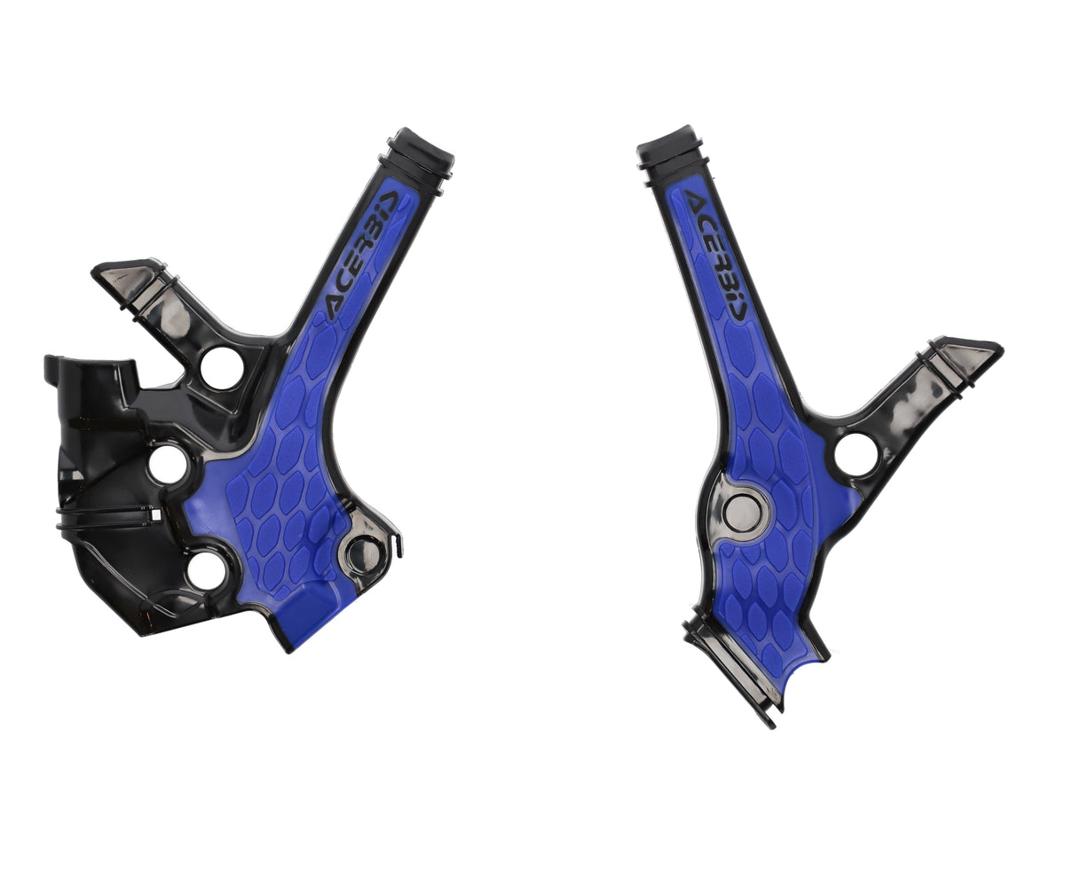 X-Grip Frame Guard Yam Black/Blue - 29762-21004 - Acerbis