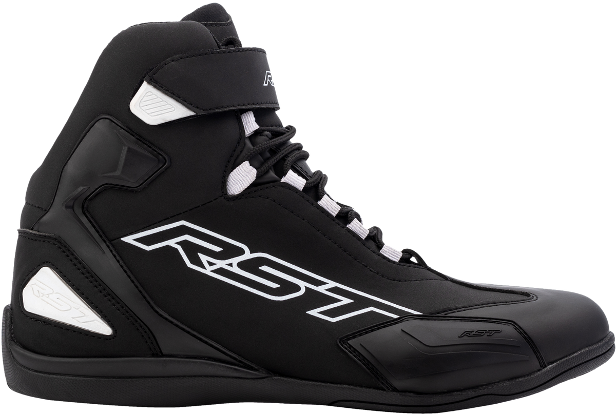 Sabre Moto Shoe Ce Boot Black / Black / White  Sz 11.5 - 556-3053045 - RST