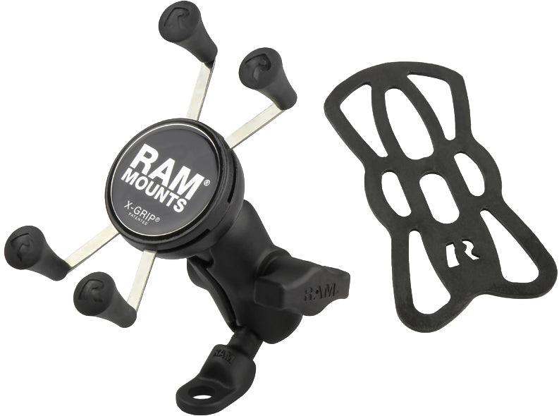 X-Grip Phone Mount W/9mm Angled Bolt Head Adapter - 71-7046 - Ram