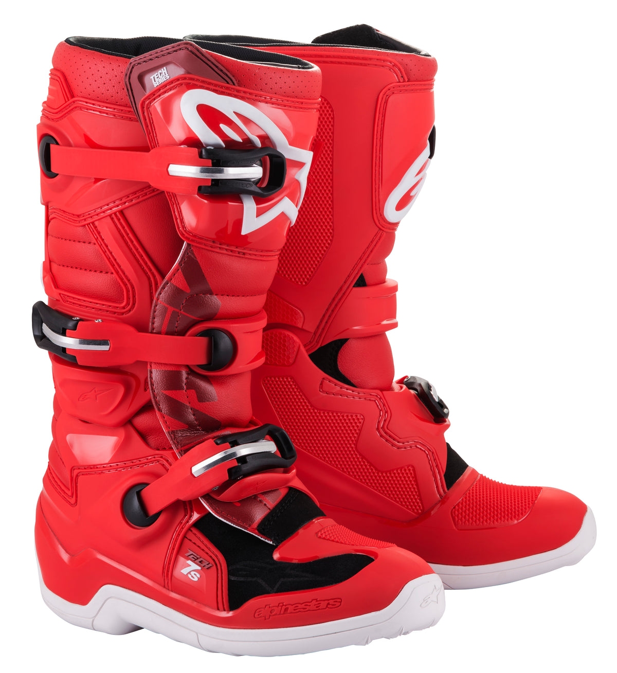 Tech 7s Boots Red Sz 02 - 482-26502 - alpine star