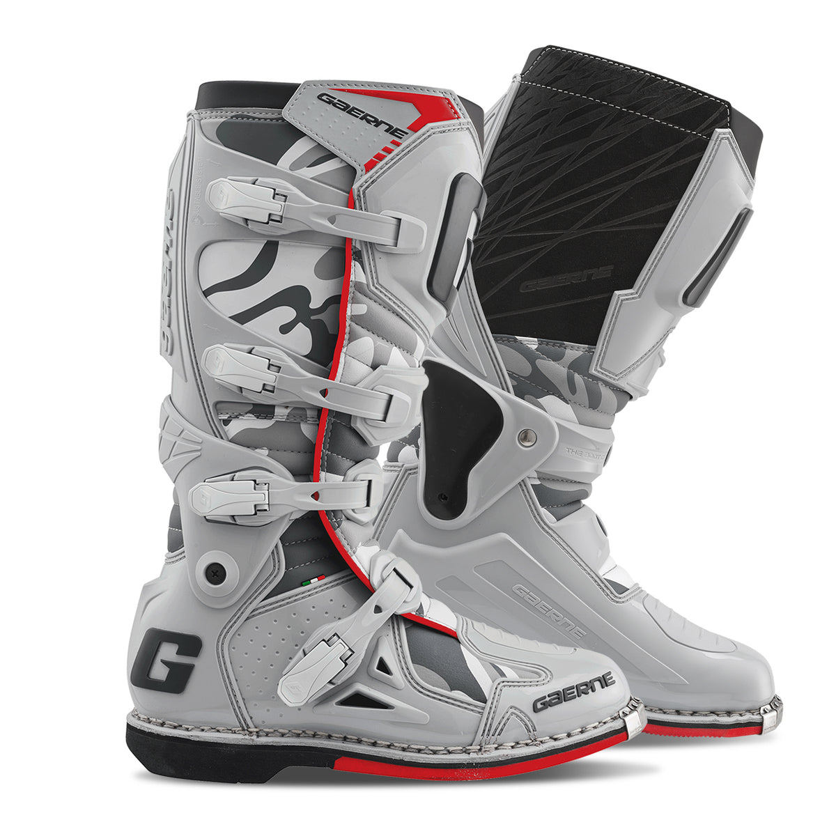 Fastback Endurance Boots Snow Camo Sz 8 - 480-51908 - Gaerne