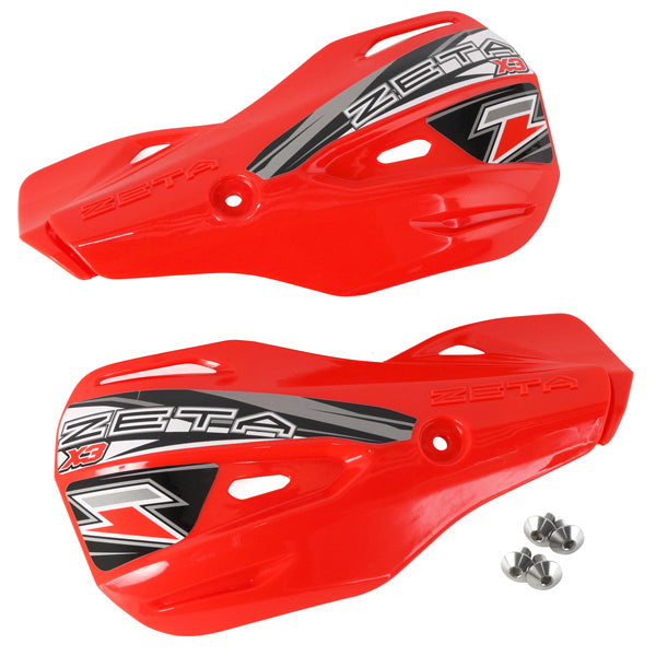 X3 Handguard Shield Red - 634-5133R - ZETA