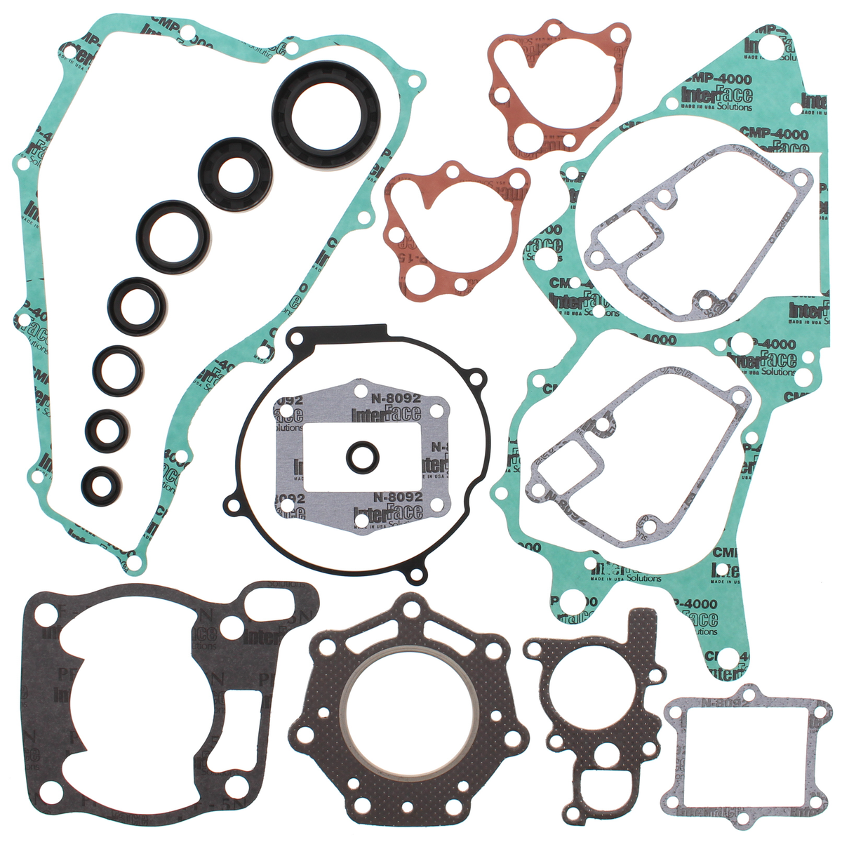 Complete Gasket Set With Oil Seals - 681-1252 - Vertex