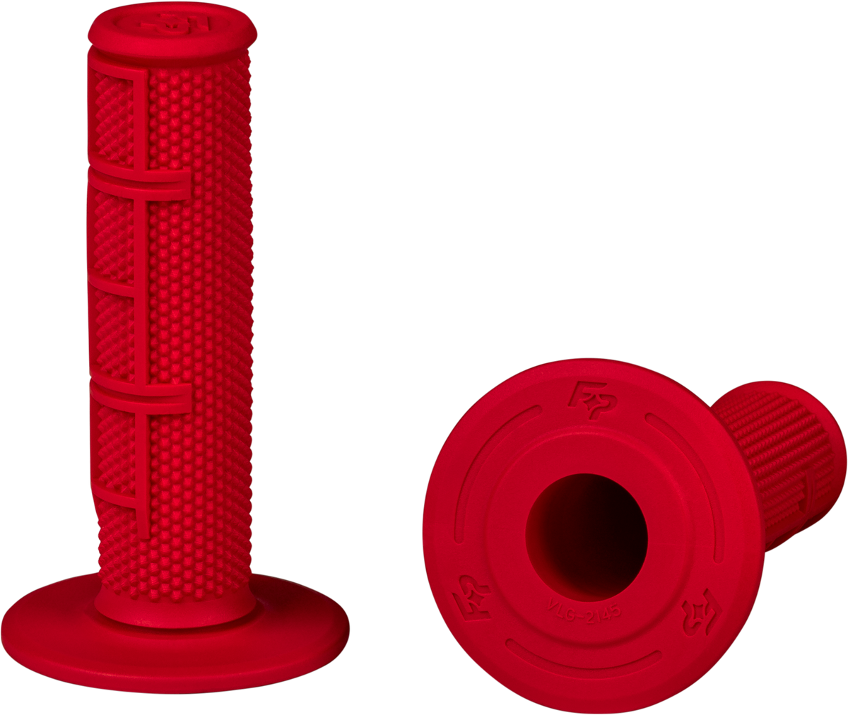 Control Mx Standard Grips Red Half Waffle - 24-0224 - Fire Power