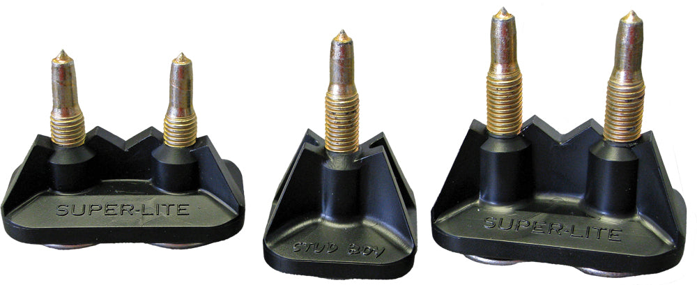 Super-Lite Pro Series Single Backers .75" 84/Pk Black - 18-33939 - Stud Boy