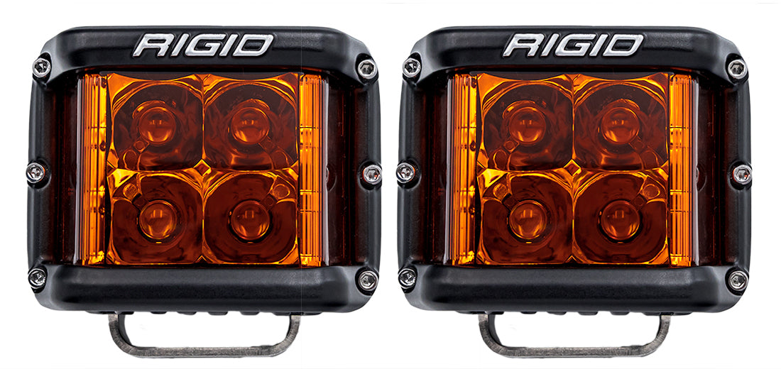 D-Ss Series Spot Pair Amber Pro - 652-262214 - RIGID Industries