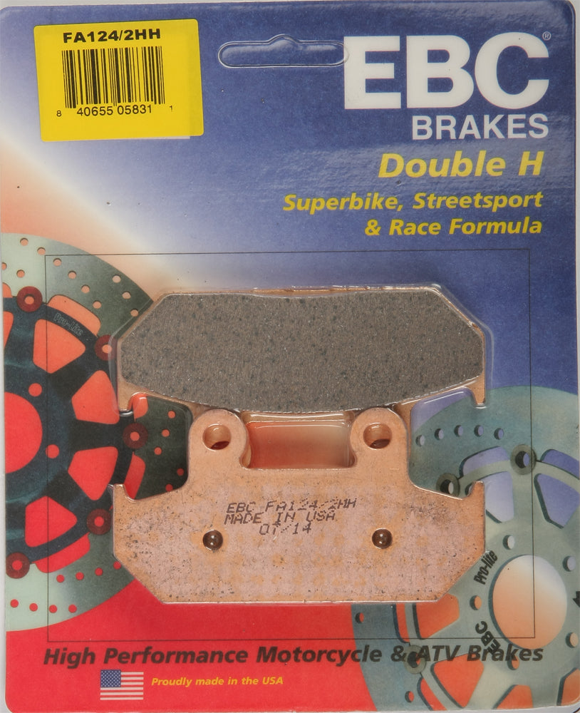 Brake Pads - 15-124/2H - EBC Motorcycle Brakes