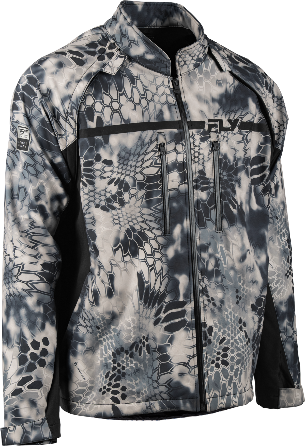 Patrol Kryptek  Jacket Grey/Black 2x - 378-6882X - Fly Racing