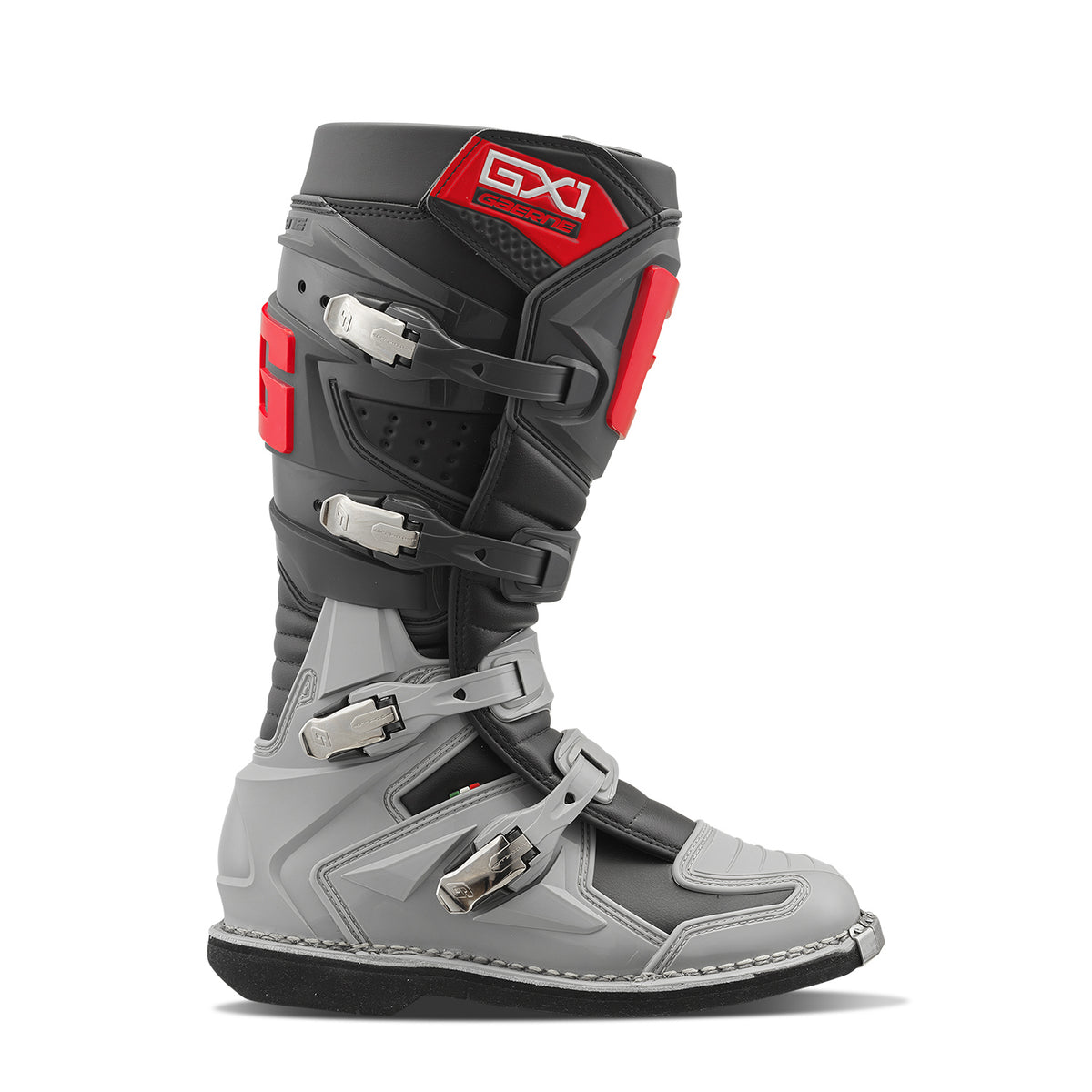 Gx1 Boots Anthracite/Grey/Red Sz 12 - 480-67212 - Gaerne