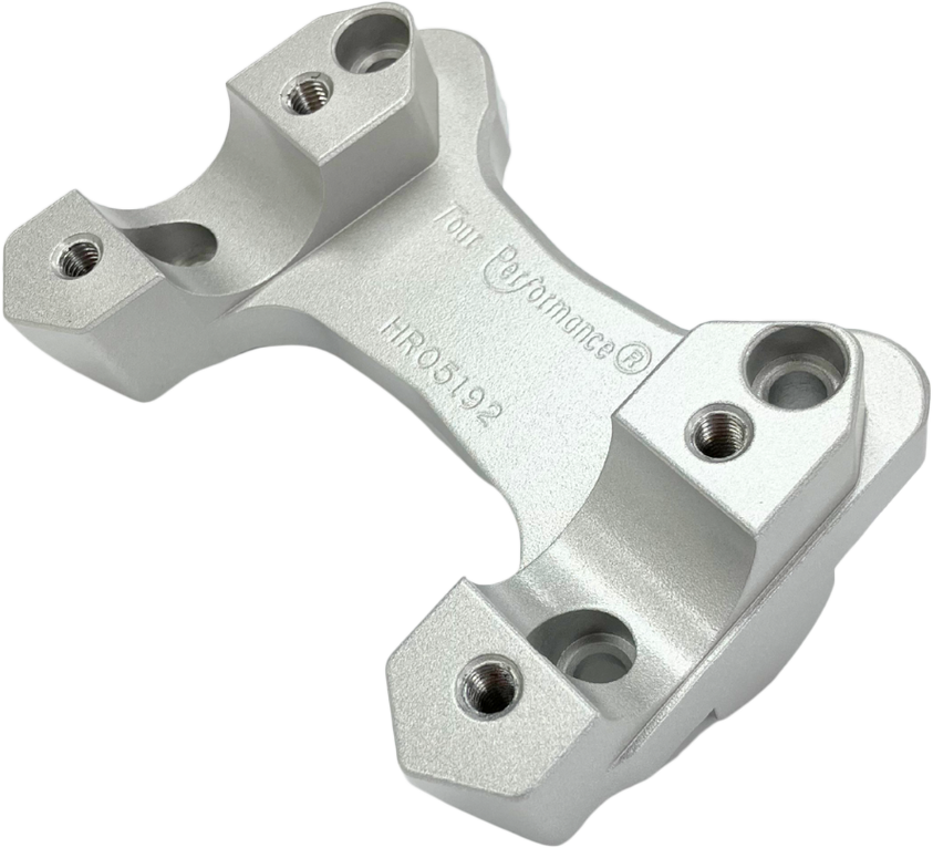 Handlebar Risers Tour Silver Bmw - 281-0529 - HeliBars
