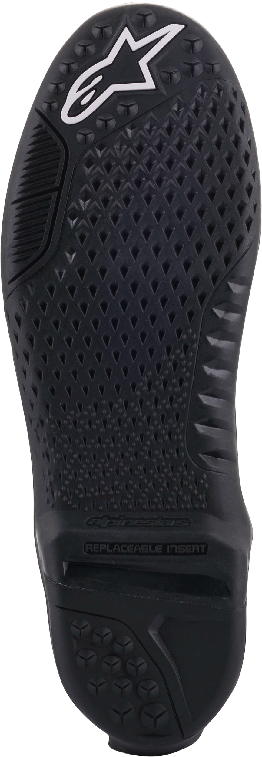 Tech 10 Supervent Sole Black/White Sz 7/8 - 482-5150 - alpine star